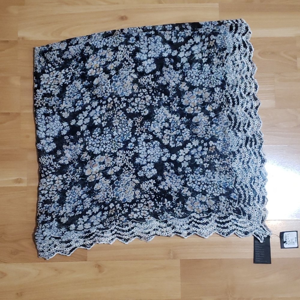 Club Monaco silk scarf